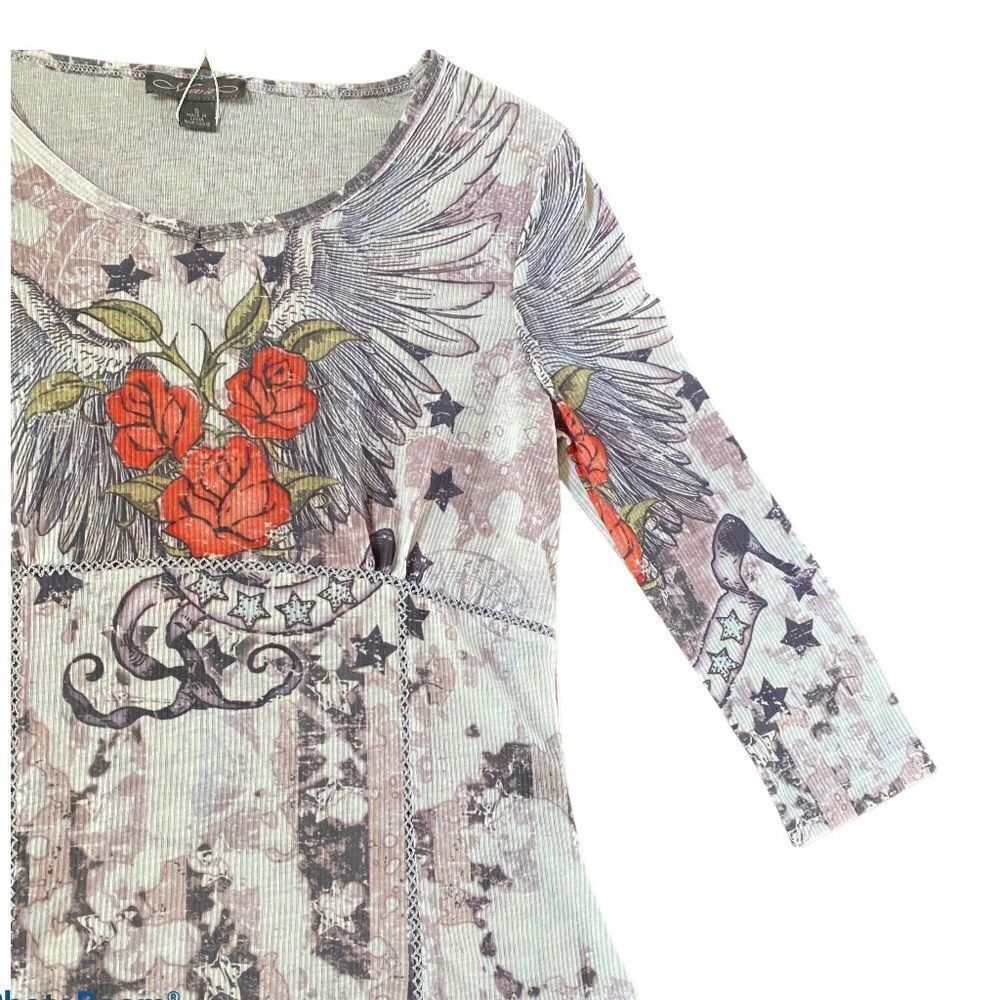 Metric Women’s Angel Wings Top